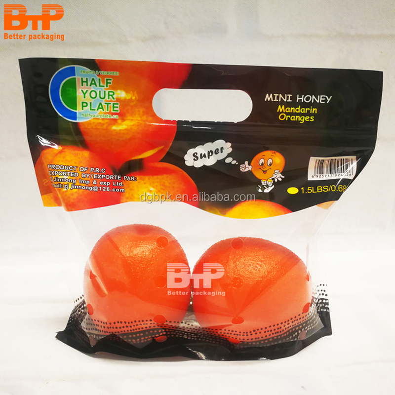 The OEM Fruit Packaging Bag Orange