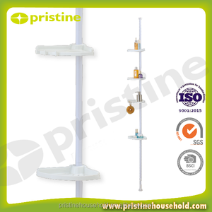 Étagère de salle de bain de stockage à domicile moderne de qualité OEM Organisateur d'angle bricolage peu encombrant directement du fabricant taïwanais - Product Image 2