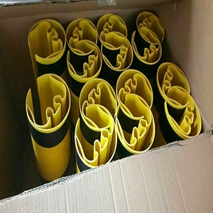 Gerרבים תקן tuv נבדק pvc פוסט זקוף מגן מגן מגן מגן מגן פלסטיק עמודה מגן מגן מגן מגן - Product Image 5