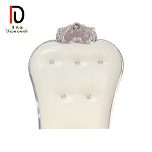 Acier Inoxydable D'approvisionnement d'usine Mariée Et Marié Royal De Mariage Chaise - Product Image 5