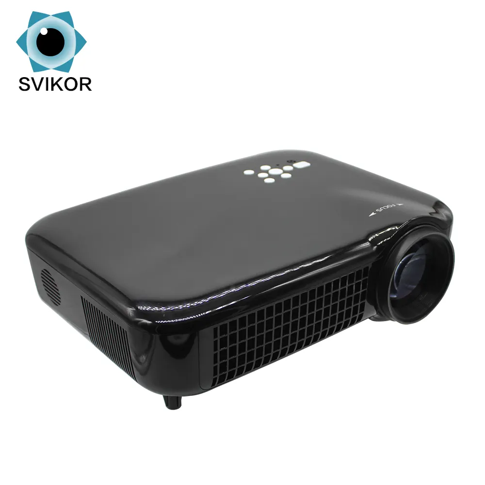 Guangzhou Q6 Lage Prijs 6000 Lumen Lcd 1080P Huis Projector Digitale Projector Led <span class=keywords><strong>Lamp</strong></span> 200W Led 6000 Lumens handleiding 1.9-4.23M 720P