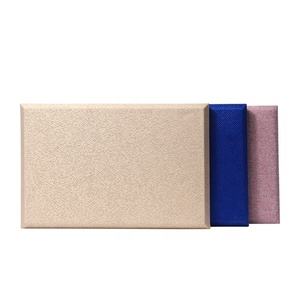 TianGe Fabbrica 25 millimetri Ufficio, Bordo Soft Auditorium Deco Materiale Theater Audio Assorbimento Del Tessuto Della Parete Acustica Pannello di Prezzo - Product Image 2