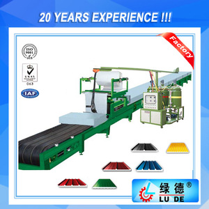 GL908 aangepaste Polyurethaanschuim PU Sandwichpaneel productielijn - Product Image 2