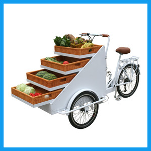 Famille Grand Carier Vehicel Affichage Cargo Tricycle Stands avec Étagères - Product Image 6