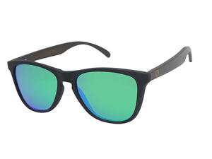 Barcur — lunettes de soleil polarisées en bois, verres solaires avec cadre pc - Product Image 3