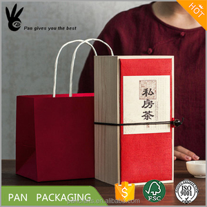 Nuevo producto barato personalizada de alta calidad caja de empaquetado del regalo bolsa de té de madera caja de almacenamiento - Product Image 3