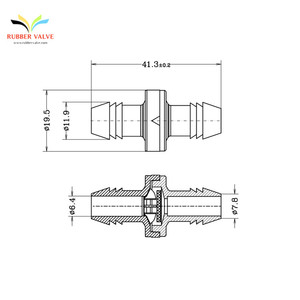 5/16 "nhựa dừng van 5/16 & <span class=keywords><strong>quot</strong></span>; nhựa dừng van - Product Image 3