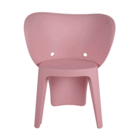 Chaises pour enfants en plastique design confortables et modernes DHF, chaise pour enfant pour fête
