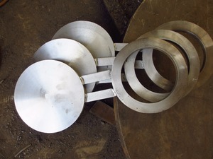 Sfenry ANSI B16.48 API 590 A105 Thép Carbon Cảnh Tượng Spade Mặt Bích Mù - Product Image 2