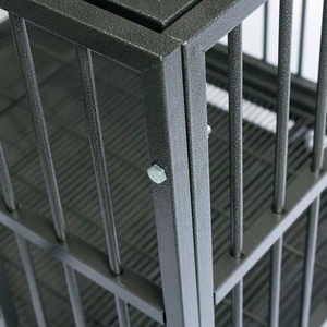 Jaula de Metal para perros de gran resistencia con cubierta y ruedas para perros grandes - Product Image 4