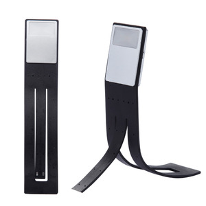 2 en 1 — lampe de lecture <span class=keywords><strong>Flexible</strong></span> à LED, en plastique, avec pince et marque-page - Product Image 1