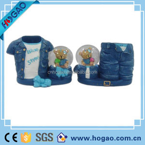 Regalos <span class=keywords><strong>del</strong></span> día de san valentín de peluche precioso polyresin globo de agua, resina globo de nieve - Product Image 4