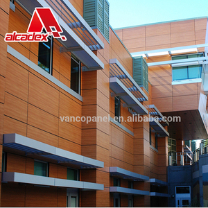 Panel compuesto de aluminio/fachada Acm de <span class=keywords><strong>madera</strong></span> de Panel de pared Exterior de revestimiento - Product Image 2