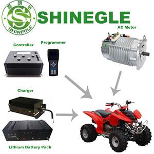 Kit de Conversión de Sistema de Controlador de Motor de CA SHINEGLE de 15KW, Control de Par, Motor Eléctrico para Automóvil, Motor Eléctrico para Vehículo Eléctrico - Product Image 6