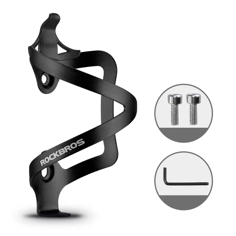 ROCKBROS Bicycle Accessory Aluminum Alloy Sports Water Bottle Cage