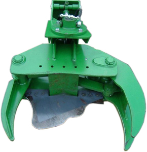 Forest King New Grapple /8ton Excavator Attachment Wood <strong>Cutter</strong> Grapple <strong>Tree</strong> Shear Gasoline Power 120-620mm Cutting Capacity - Product Image 1