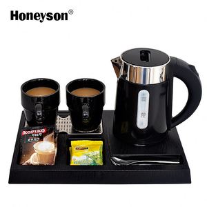 Hotel <span class=keywords><strong>Cooper</strong></span> cuerpo de plástico de oro calor taza eléctrica rápida hervidor de agua - Product Image 1