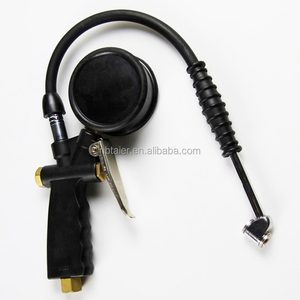Lốp Đo Bơm Gun Xe Tire Súng Áp Lực Inflator với Áp Gage và Chân Kép Chuck - Product Image 2