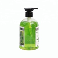 Savon liquide moussant pour les mains au parfum naturel de 16oz 500ml avec capuchon noir, polyvalent