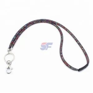 Penjualan Laris Grosir Tali Berlian Kristal Berlian Imitasi Bermanik-manik Lanyard