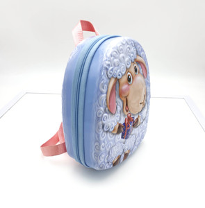 Mochila con caja de lata de oveja bonita de diseño único con cremallera, paquete de regalos de metal grande - Product Image 2