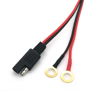 Cavo per caricabatterie con porta fusibile, connettore a sgancio rapido SAE a terminale ad anello, cablaggio a 2 pin per moto, <span class=keywords><strong>auto</strong></span>, trattore - Product Image 4