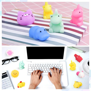 Jouets <span class=keywords><strong>anti</strong></span>-<span class=keywords><strong>stress</strong></span> Mochi <span class=keywords><strong>Squishy</strong></span> mignons en TPR, vente promotionnelle - Product Image 4