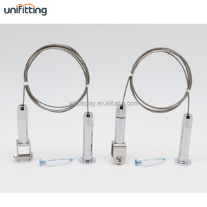 Bộ sưu tập hình ảnh lớn/biển quảng cáo/Sơn/Thủy tinh/Acrylic Bảng hiển thị Kit Trần gắn treo hệ thống dây đĩa nhôm - Product Image 1