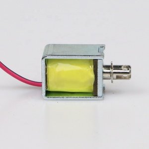 AJK-T0502 Điện <span class=keywords><strong>Dc</strong></span> 12 <span class=keywords><strong>Volt</strong></span> <span class=keywords><strong>24</strong></span> <span class=keywords><strong>Volt</strong></span> Miniature Khung <span class=keywords><strong>Solenoid</strong></span> Kéo Đẩy Nam Châm Điện Cho Khóa - Product Image 3