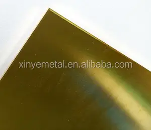 Высококачественный латунный лист H62 H65 H70 H85 H90, Китай