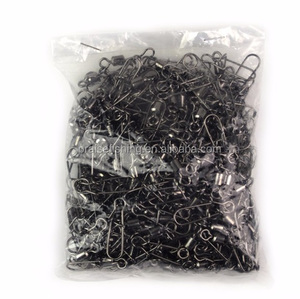 American <span class=keywords><strong>Quick</strong></span> 8 Swivel giratorio con Nice Snap <span class=keywords><strong>Duo</strong></span> Lock Snap Nice Snap Fishing Swivels Conector de anzuelo de pesca - Product Image 4
