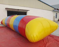 Trampoline aquatique gonflable, ballons de saut