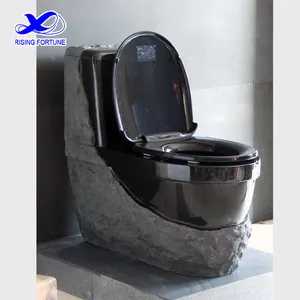 Туалеты из черного натурального камня
