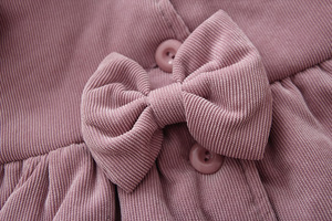 Abrigo <span class=keywords><strong>de</strong></span> niña pequeña, superventas, barato, <span class=keywords><strong>de</strong></span> 6 meses a 3 años, chaqueta <span class=keywords><strong>de</strong></span> <span class=keywords><strong>invierno</strong></span> <span class=keywords><strong>de</strong></span> manga larga <span class=keywords><strong>de</strong></span> algodón <span class=keywords><strong>para</strong></span> <span class=keywords><strong>niñas</strong></span>, botón grueso rosa - Product Image 5