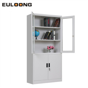 <span class=keywords><strong>Armoire</strong></span> métallique de rangement pour médicaments avec porte battante en verre verrouillable pour hôpital - Product Image 5