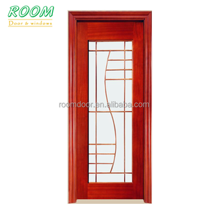 木製ガラスの礼拝室のドアのデザイン - Product Image 2