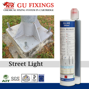 Adhésif de construction Injection époxy acrylate Colle d'ancrage à deux composants pour charges lourdes Fixation anti-effondrement Transport - Product Image 2
