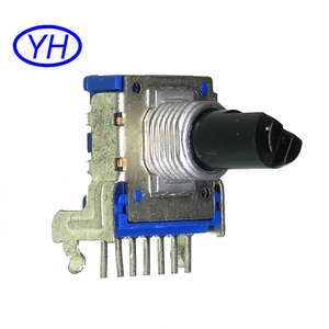 R1412G XAZ Carbon film single gang linear 7 pin 14mm potentiometer swivel - Product Image 1