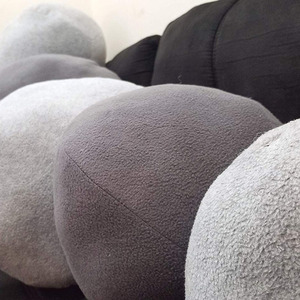 E715 Moderna <span class=keywords><strong>Pietra</strong></span> Indoor Outdoor Peluche Pavimento Decorativo Cuscini di Grandi Dimensioni Regolabile Boulder Cuscino Sacchetto di Fagioli Beanbag Cuscino Letto - Product Image 5