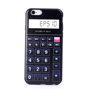 Elough — etui en TPU <span class=keywords><strong>pour</strong></span> <span class=keywords><strong>iPhone</strong></span> 12 promax, accessoire de téléphone portable de haute qualité, <span class=keywords><strong>calculatrice</strong></span> personnalisée - Product Image 3