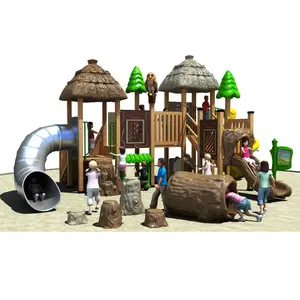 KAIQI yüksek kaliteli çocuk açık oyun alanı için uygun resort ve kamp