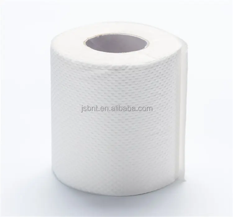 Mixed Pulp White Tissue Roll Natural Paper Napkin 2 Ply 160 Sheets Tissue Paper Custom Embossing Toilet Paper