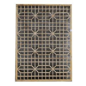 Cinese Antico In Legno Intagliato Schermo Decorazione Partizione Schermo A Parete - Product Image 2