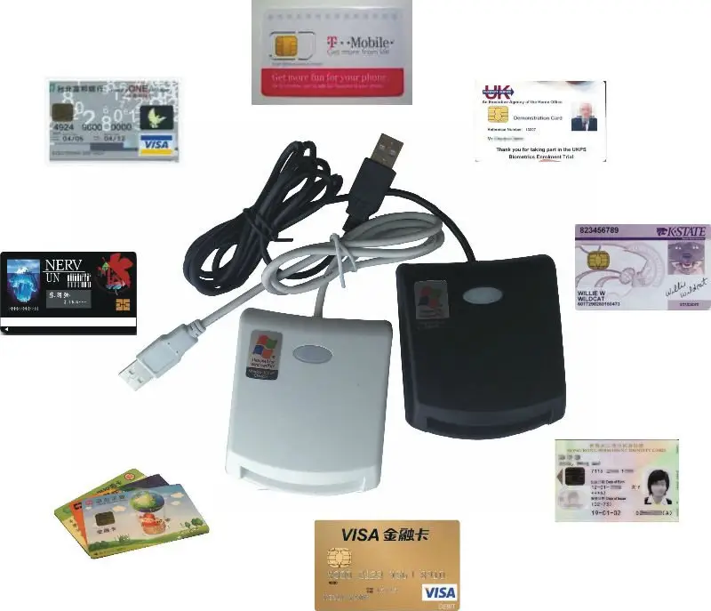 Считыватель/запись смарт-карт USB id EMV ATM (N99)