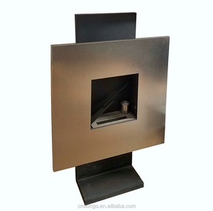 Chimenea de Bioetanol <span class=keywords><strong>Bongo</strong></span> de Gran Tamaño, para Montar en la Pared o de Pie, Estilo Clásico, Construcción Metálica - Product Image 1