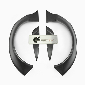 Para Mazda RX8 SE3P RB estilo guardabarros trasero + 80mm de ancho del cuerpo de fibra de vidrio - Product Image 2