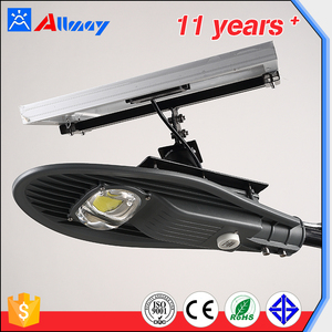Alto Brillo 20 W Cob Carretera Farola de Iluminación Al Aire Libre Del Sensor de Movimiento Led Luz Solar Del Jardín - Product Image 4