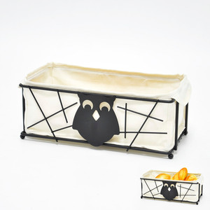 Porte-ustensile décoratif hibou de couleur noire pour la maison - Product Image 5