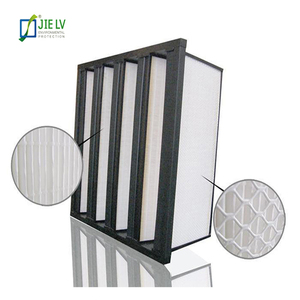 High flow V-bank plastic frame Air <strong>Filter</strong> For clean room - Product Image 6