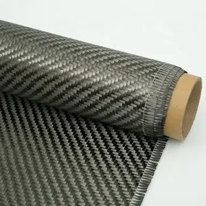 厂家直销3K 200gsqm碳纤维2 2斜纹farbon纤维面料价格出售